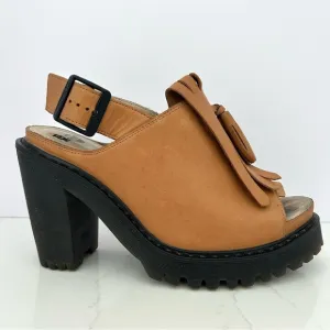 Dr. Martens Seraphina Heel Sandals Shoe Slingback Platform Coachella Size 8