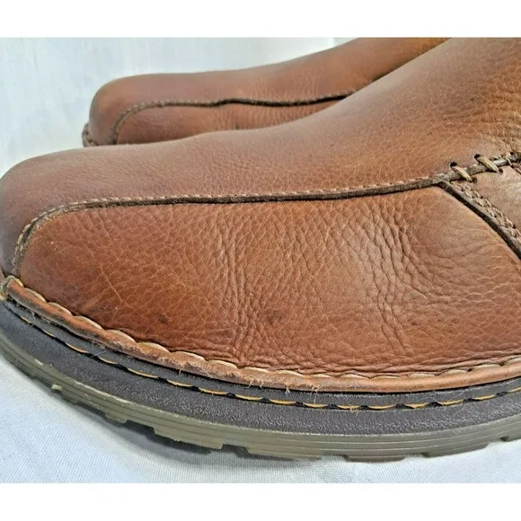 Dr. Marten's Tevin Brown Cognac Slip On Loafers Leather Men's US 14 UK 13