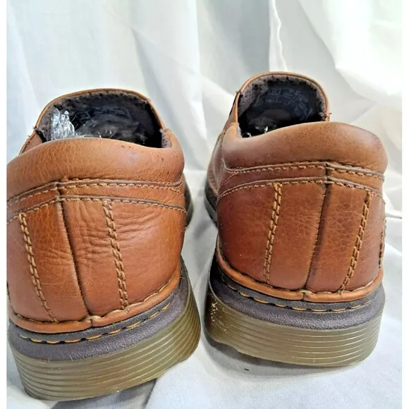 Dr. Marten's Tevin Brown Cognac Slip On Loafers Leather Men's US 14 UK 13
