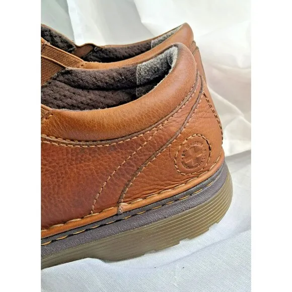 Dr. Marten's Tevin Brown Cognac Slip On Loafers Leather Men's US 14 UK 13