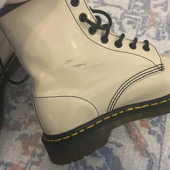Dr Martin boots size 6.