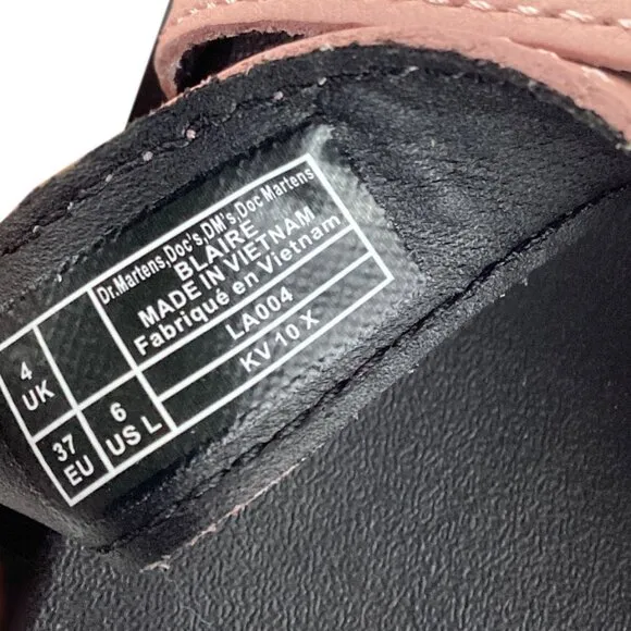 Dr. Martins Hydro Leather Strap Sandals