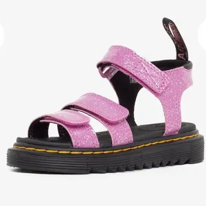 Dr.Martens Pre-School Klaire‎ Glitter Sandals kids size 1 never worn