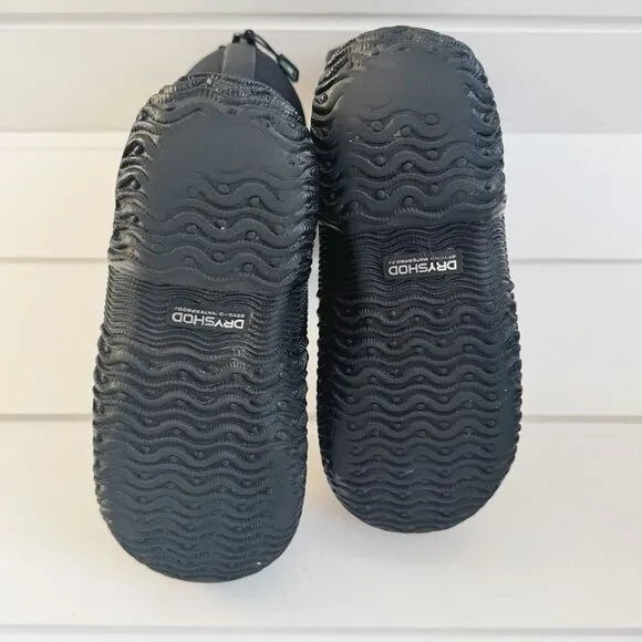 Dryshod Youth Tuffy All-Season Rubber Boots In Black Size 4