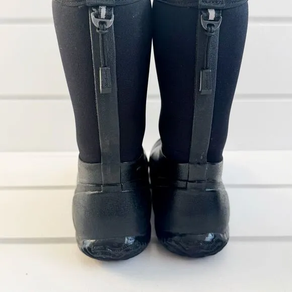Dryshod Youth Tuffy All-Season Rubber Boots In Black Size 4