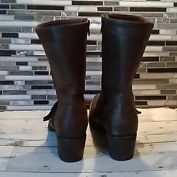Durango womans pull on side zipper cowboy boots 👢