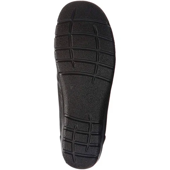 Easy Street Women Proctor Flats Manmade Black 9.5M