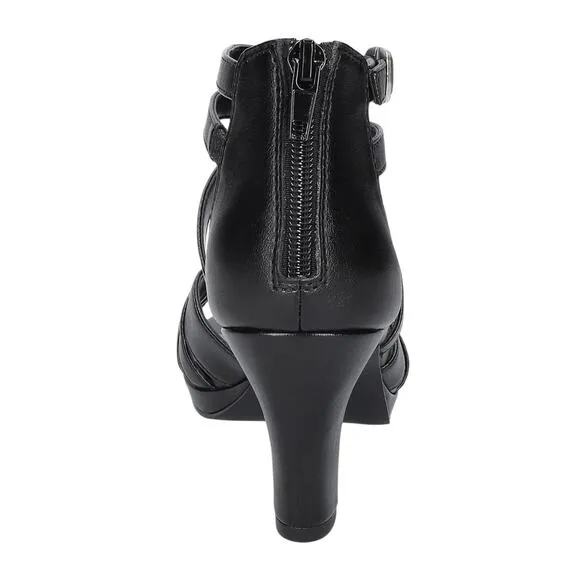 Easy Street Women's Crissa Dress Sandals Black Size 7 1/2