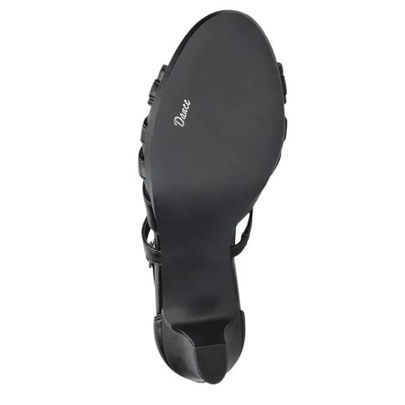 Easy Street Women's Crissa Dress Sandals Black Size 7 1/2