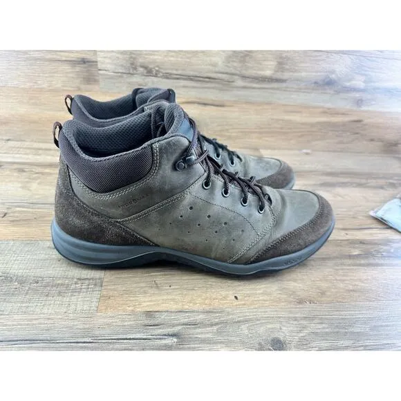 ECCO EXOHIKE HIKER BOOT HYDROMAX YAK LEATHER WATERPROOF US 12-12.5 /EU 4…