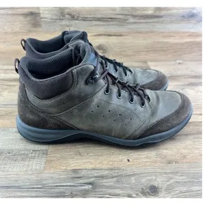 ECCO EXOHIKE HIKER BOOT HYDROMAX YAK LEATHER WATERPROOF US 12-12.5 /EU 4…