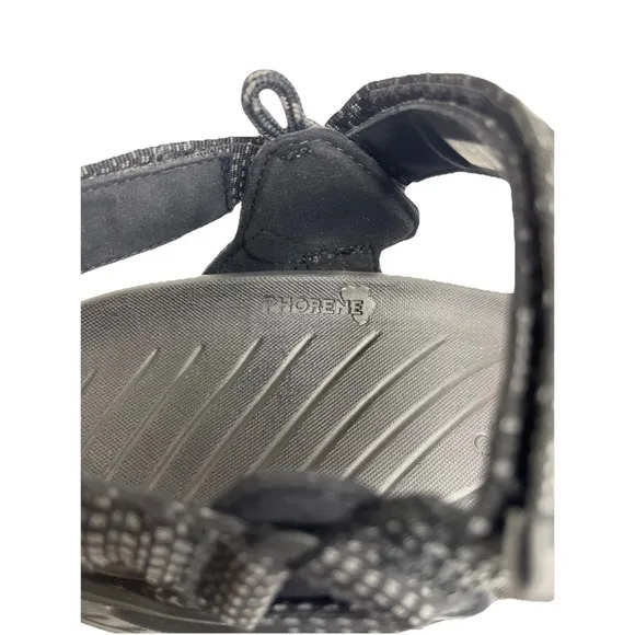 Ecco X Trinsic NWOB Black Adjustable Open Toe Water Sandals Mens 45 US 11-11.5