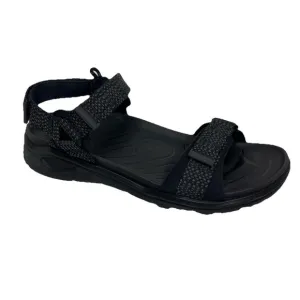 Ecco X Trinsic NWOB Black Adjustable Open Toe Water Sandals Mens 45 US 11-11.5