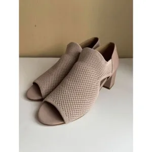 Eileen Fisher Ferris Knit Heeled Sandal Womens Size 9