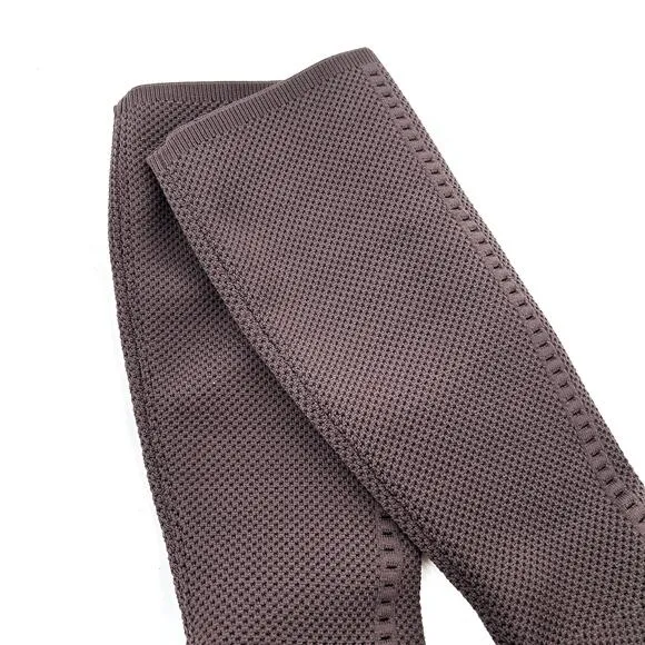 Eileen Fisher Kasana Wedge Boots 10 NWOT Brown Pull On Sock Knee High Tall