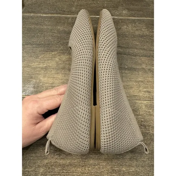 Eileen Fisher Naomi Recycled stretched knit ballet flats new size women's 10