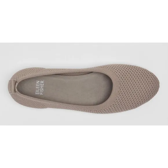 Eileen Fisher Naomi Recycled stretched knit ballet flats new size women's 10