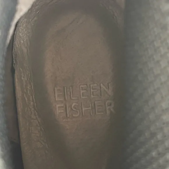 Eileen Fisher Size 10 Purl Recycled Stretch Knit Gray Bootie Pull On Sock Boots