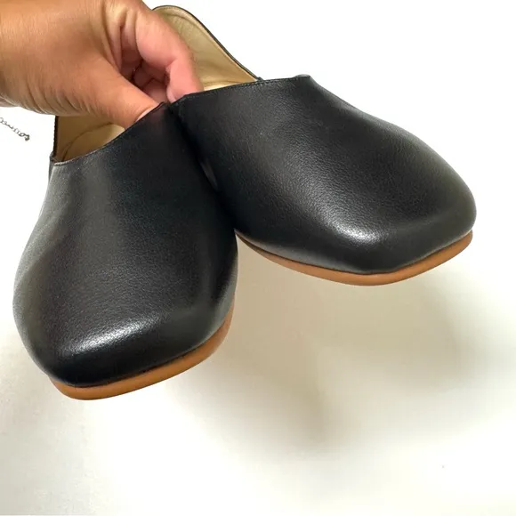 Empress Comfi Flats Black Nappa Leather Modern Loafers Women's Size 40 9