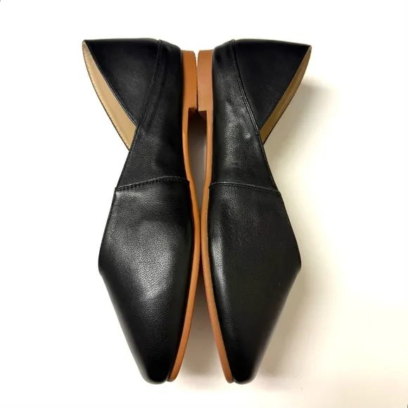 Empress Comfi Flats Black Nappa Leather Modern Loafers Women's Size 40 9