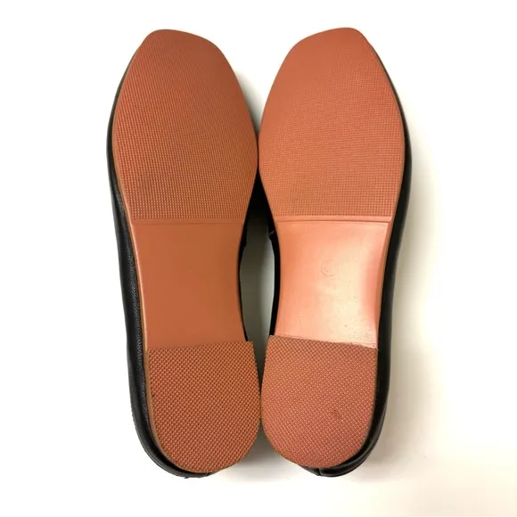Empress Comfi Flats Black Nappa Leather Modern Loafers Women's Size 40 9