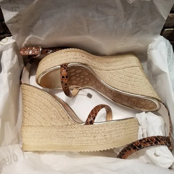 Espadrille Wedge Sandals Womens Size 9