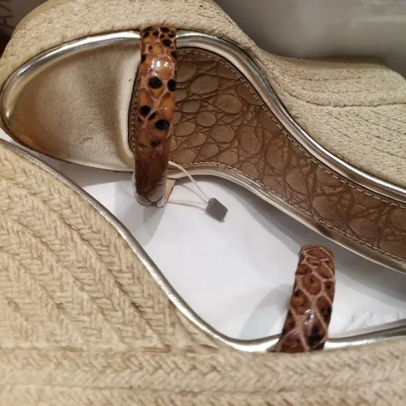 Espadrille Wedge Sandals Womens Size 9