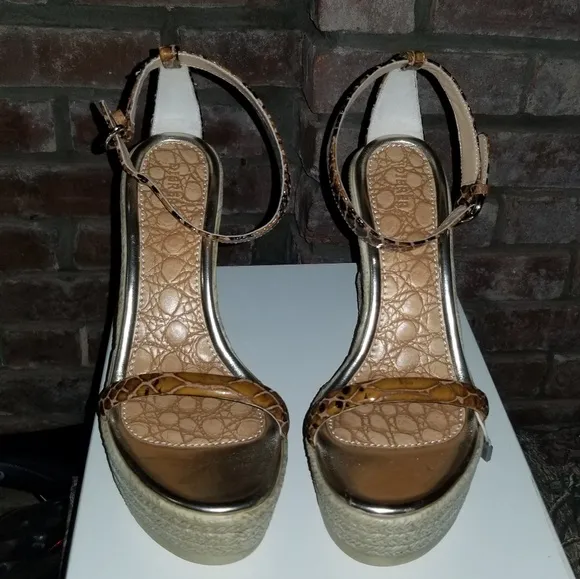 Espadrille Wedge Sandals Womens Size 9