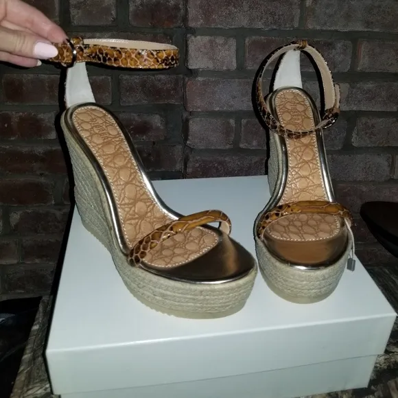 Espadrille Wedge Sandals Womens Size 9