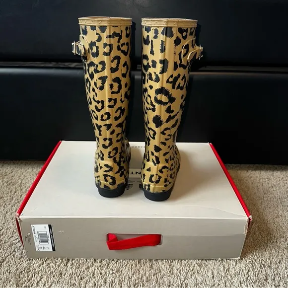 EUC HUNTER CHEETAH RAIN BOOTS 🐆