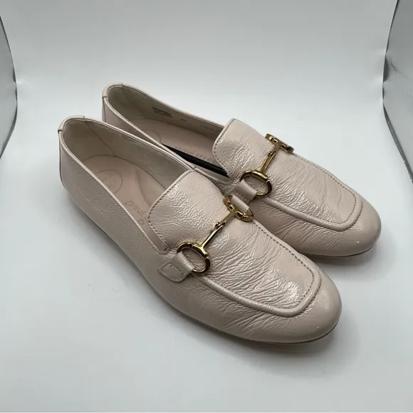 EUC Paul Green Women's Daphne Apron Toe Loafers patent leather size 3.5 US 6 974