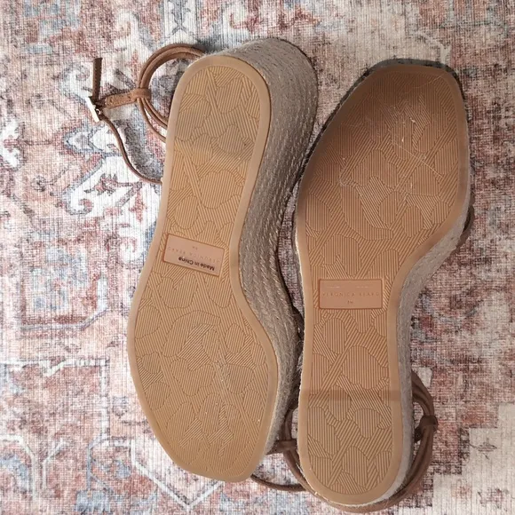 EUC Veronica Beard Ravina Suede Wedge Espadrilles