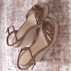 EUC Veronica Beard Ravina Suede Wedge Espadrilles