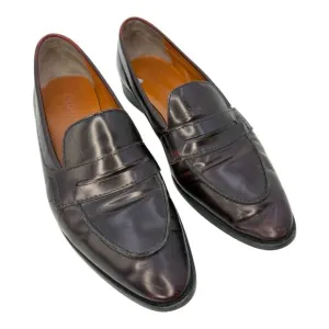 Everlane Shoes The Modern Penny Loafer Leather Slip On Oxblood Brown Size 10.5