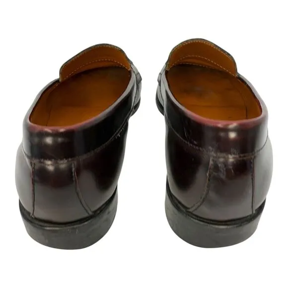 Everlane Shoes The Modern Penny Loafer Leather Slip On Oxblood Brown Size 10.5