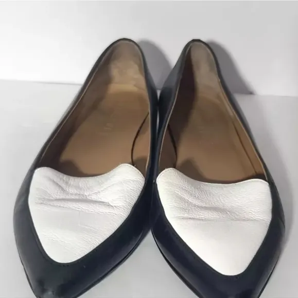 Everlane Womens The Modern Point Two Tone Loafer US 8