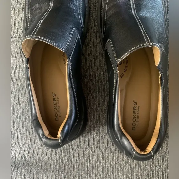 EXCELLENT-Dockers Director Split-Toe ProStyle Slip On Leather Loafers Mens 12M