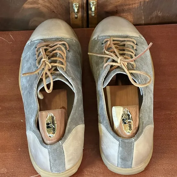 Faconnable Tailored Denim Cap Toe Sneakers