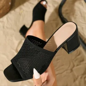 Fashionable Party Shoes High-Heel Sandals High-Heeled Slippers Banquet Shoes