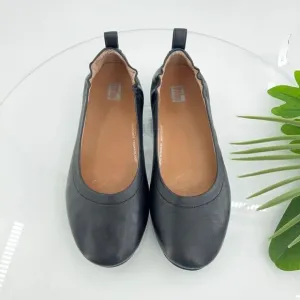 Fitflop Women's Allegro Slip On Shoe Size 7 Toning Loafer Ballet Flats Leather