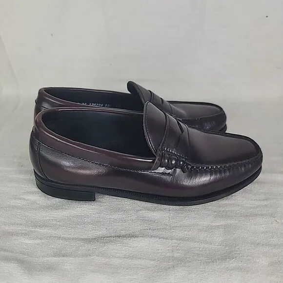 Florsheim Jefferson Penny Loafers Men's Size 8 3B Cordovan Leather #93053