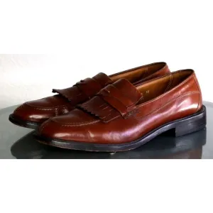 Florsheim Men's Kiltie Loafers Dress Shoes Size 9.5 D Leather Brown