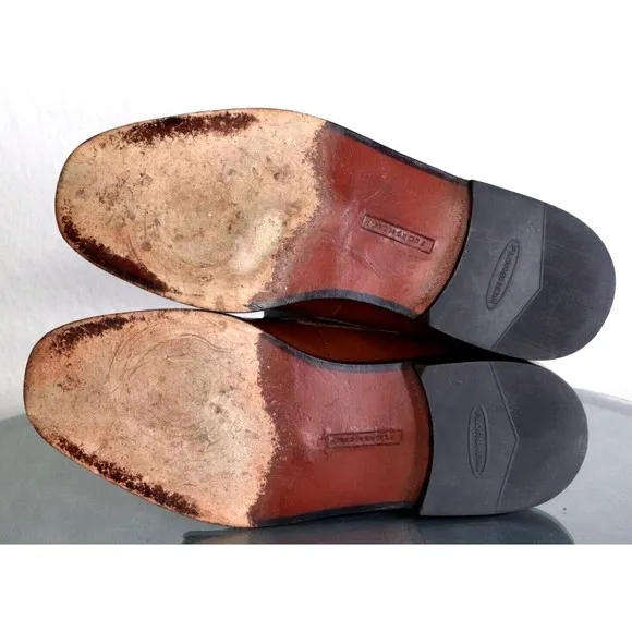 Florsheim Men's Kiltie Loafers Dress Shoes Size 9.5 D Leather Brown