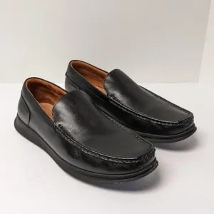 Florsheim Montigo Venetian Loafers, Black Leather, Men's 11 M