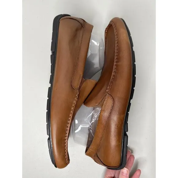 Florsheim Talladega Venetian Loafer Cognac Mens Size 12