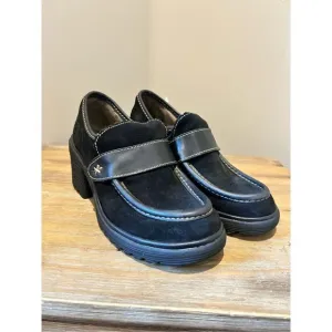 Fly London Wend Pump Suede Loafers
