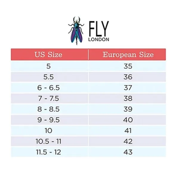 Fly London Yebi Leather Wedge Booties EUR 39