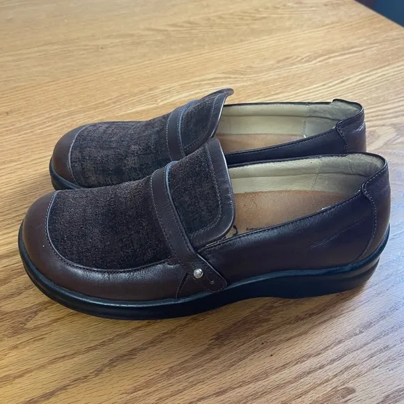 Footprints by Birkenstock Leather &amp; Suede Loafers Size 38