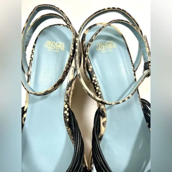 Frances Valentine Jute Espadrille Wedge Sandals
