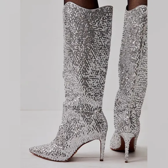 Free People After Midnight Sequin BootsShop all Vicenza